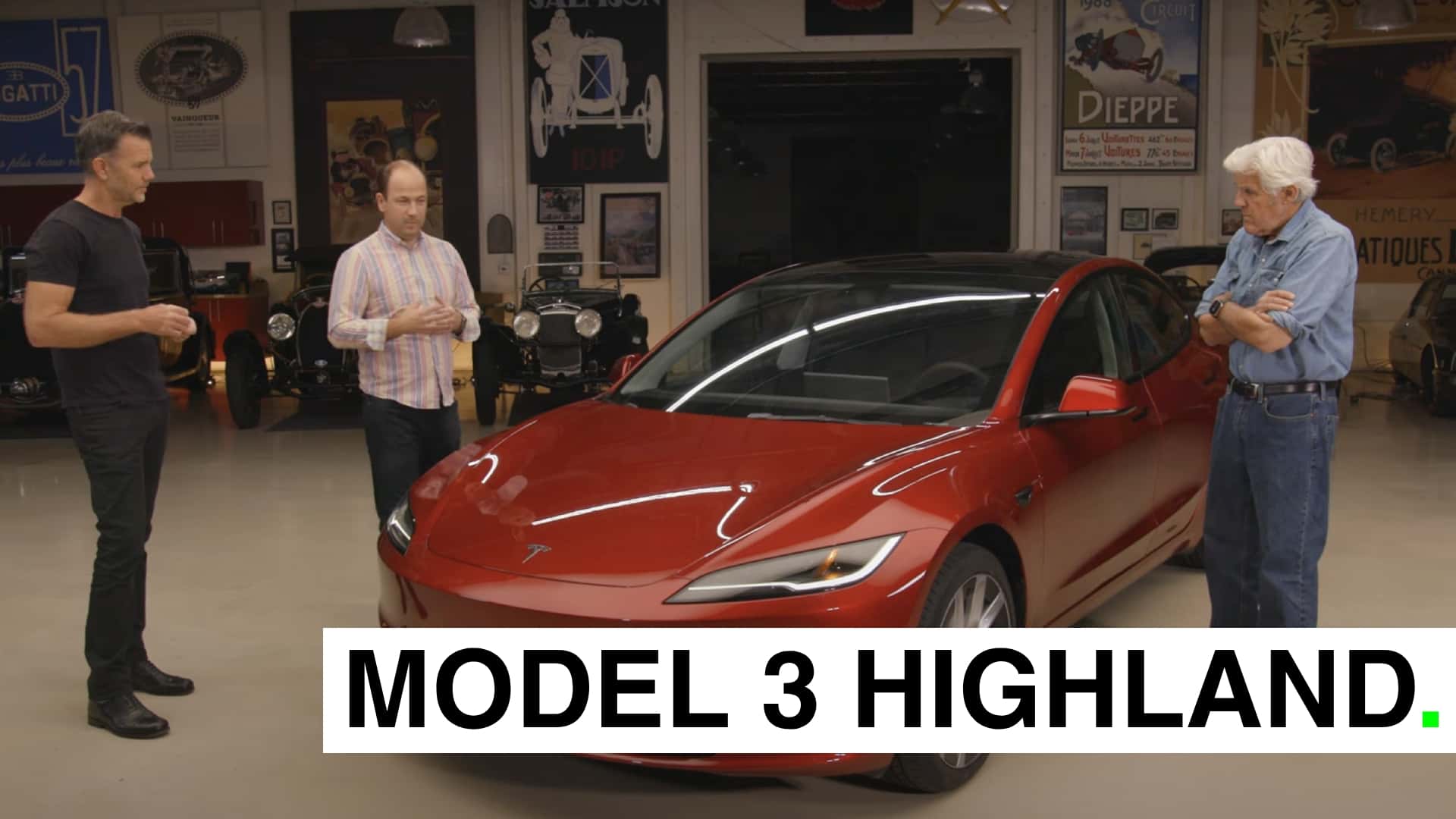 jay leno thinks the new model 3 is a great deal for under $40,000