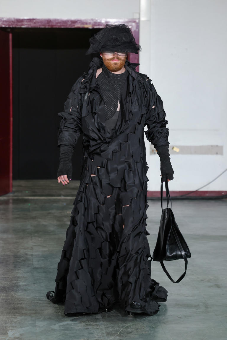 Sam Smith Makes Paris Fashion Week Runway Debut in Dramatic Looks at ...