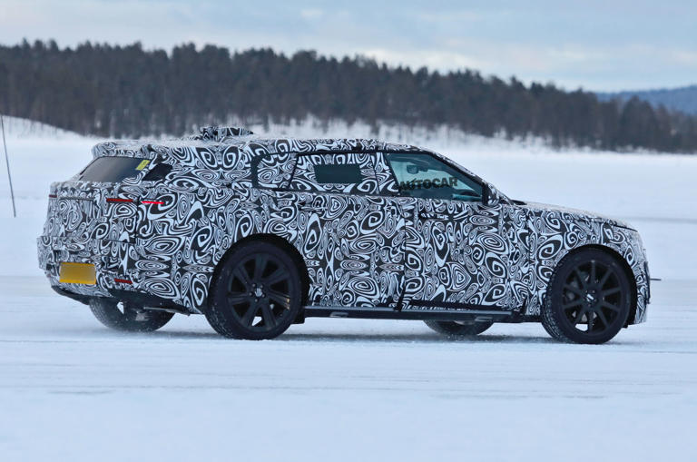 Radical new shape for electric Range Rover Velar