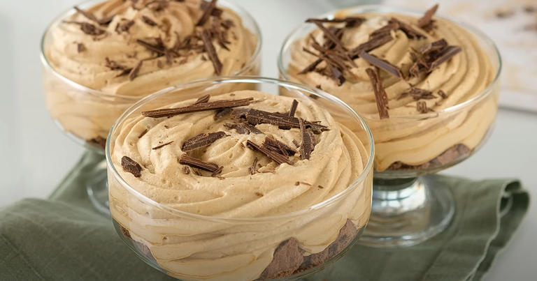 Coffee Mousse: Ready in 5 Minutes, No Baking or Flour Required