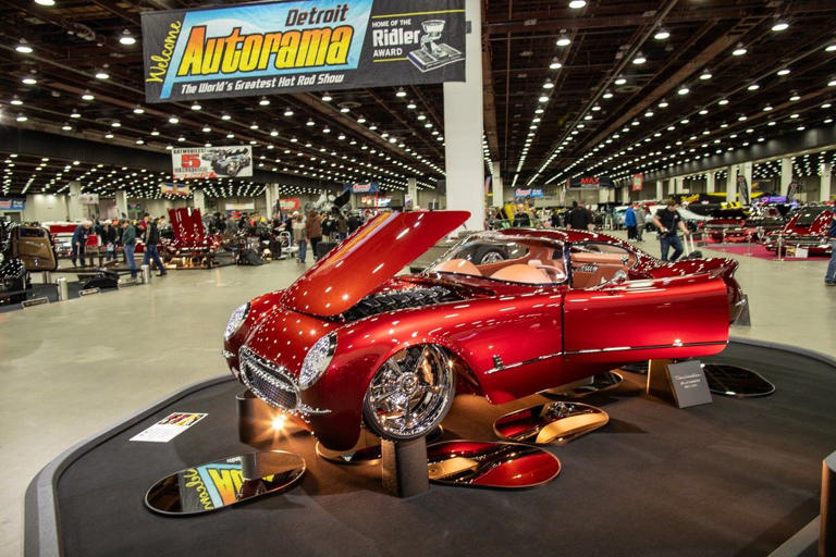 The 2024 Detroit Autorama Ridler Award Winner is a 1953 Chevrolet