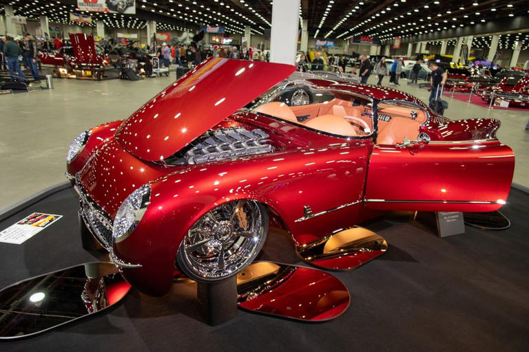 The 2024 Detroit Autorama Ridler Award Winner is a 1953 Chevrolet