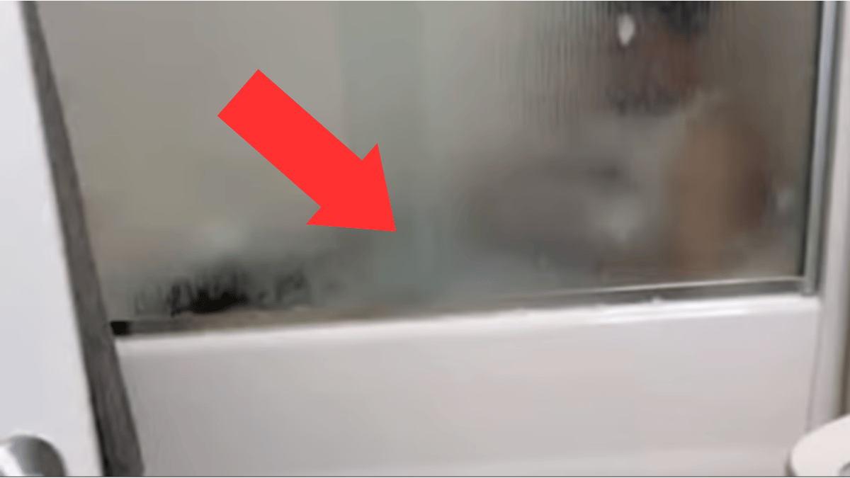 ze betrapt haar vriend in bad: 120 miljoen mensen liggen dubbel als ze zien wat hij aan het doen is (video)