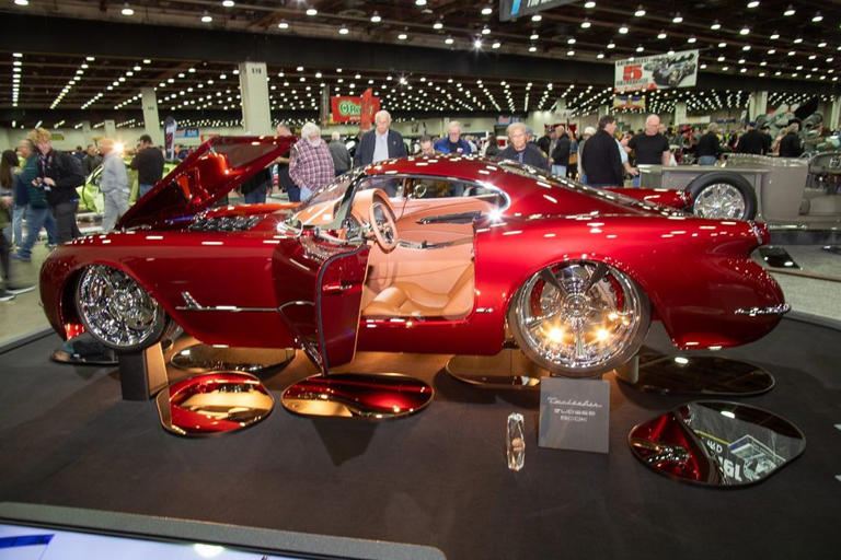 The 2024 Detroit Autorama Ridler Award Winner is a 1953 Chevrolet ...