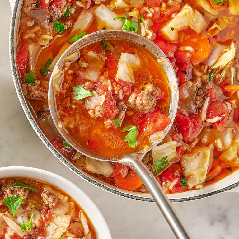 Cabbage Roll Soup Takes All The Work Out Of The Classic Dinner