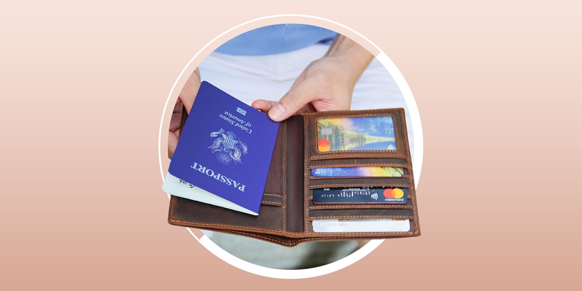 <p>When you’re <a href="https://www.bestproducts.com/lifestyle/a46179010/how-to-pack-a-suitcase/">traveling</a> abroad or buying a gift for someone who is, the last thing you or they want to worry about is a lost passport. You can try some different tricks, like taping an <a href="https://www.bestproducts.com/tech/a46769670/where-put-airtag-in-luggage/">AirTag</a> to it (we don’t recommend this route), or you could get an expert-crafted wallet designed to keep this essential, along with your currencies, all in one spot. The best Passport wallets out there have handy slots and compartments for everything you need — credit cards, IDs, cash, change, you name it — but there are <em>a lot </em>of different wallets out there, and choosing one can feel tricky.</p><p>From luxe waterproof shells to simple under-$20 designs, we tapped into experts, picky Reddit users, travel influencers, and real reviewers to find the best Passport wallets out there. Here’s what we found:</p><h2 class="body-h2">Best Passport Wallets</h2><ul><li><strong>Best Overall:</strong> <a href="https://www.amazon.com/dp/B09BCM2XSF?th=1&tag=syndication-20&ascsubtag=%5Bartid%7C2089.g.46988800%5Bsrc%7Cmsn-us">Melsbrinna Passport Holder</a></li><li><strong>Best Budget: </strong><a href="https://www.amazon.com/ZOPPEN-Wallet-Travel-Essentials-Organizer/dp/B01ABE70RA/?tag=syndication-20&ascsubtag=%5Bartid%7C2089.g.46988800%5Bsrc%7Cmsn-us">ZOPPEN Passport Wallet</a></li><li><strong>Best Luxury: </strong><a href="https://go.redirectingat.com?id=74968X1553576&url=https%3A%2F%2Fpioneercarry.com%2Fcollections%2Fwallets%2Fproducts%2Faltitude-billfold&sref=https%3A%2F%2Fwww.bestproducts.com%2Flifestyle%2Fg46988800%2Fpassport-wallet%2F">Altitude Billfold</a></li><li><strong>Best Features: </strong><a href="https://www.amazon.com/dp/B09W5J2LR2?th=1&tag=syndication-20&ascsubtag=%5Bartid%7C2089.g.46988800%5Bsrc%7Cmsn-us">Baphity Genuine Leather Passport Holder </a></li><li><strong>Best for Families: </strong><a href="https://www.amazon.com/dp/B01LPTAIJM?th=1&tag=syndication-20&ascsubtag=%5Bartid%7C2089.g.46988800%5Bsrc%7Cmsn-us">Zoppen Passport Holder </a></li></ul><h2 class="body-h2">What to Consider</h2><p><a href="https://www.instagram.com/wlsgrace/">Travel writer and expert</a> Grace Smith recommends that travelers look for leaflets or covers with multiple organizers. “As someone who nearly always has the intrusive ‘Where is my passport?’ panic in the customs line, I prioritize having one both easy to spot in a crowded bag with location features like <a href="https://www.bestproducts.com/tech/gadgets/g37625424/best-airtag-wallets/">AirTag compatibility</a> as a bonus,” she explained. </p><h3 class="body-h3">Space Needed</h3><p>Do you want a zipper enclosure? How about slots for paper currency or coins? What about a pouch for SIM cards and a place to put paper tickets? Consider <em>everything </em>you might want in your passport wallet, then start your search. We’ve found that many travelers like waterproof wallets to ensure that, no matter the weather they might experience, their passports will remain in pristine condition. </p><h3 class="body-h3">Safety Features</h3><p>Some wallets have safety features that can help prevent theft, such as zippers. Others have RFID-blocking capabilities, which means they prevent others using portable card readers from getting your credit or debit card information. This comes in handy in places where you can use touch payment methods or in areas known for criminal activity, like public transportation or tourist-heavy destinations. If you’re comfortable with button-up closures, there are plenty of those, too.</p><h3 class="body-h3">Budget</h3><p>Like typical wallets, passport wallets range in price depending on what they’re made from and what they offer. A lot of stellar Amazon choices ring in for under $40, but if you want something high-end and high-tech, you’ll be looking at styles closer to $100. Consider how much you’re willing to spend while considering the features listed above. It’s likely that the more features you want, the more expensive the wallet will be.</p><h3 class="body-h3">Usage</h3><p class="body-text">How long and how often are you intending to use your passport wallet? If it’s a few weeks every few years, you could get away with material like nylon. If you’re going to be using it multiple times throughout the year for pretty much the rest of your life, look into durable options like leather. </p><h2 class="body-h2">How We Selected</h2><p>We took into consideration everything from price to the materials from which these passport wallets are made. We also consulted travel experts, influencers, and picky online reviewers from Reddit and TikTok to find the best versions available. We compared wallets based on their features, looks, durability, waterproof capabilities, RFID-blocking efficiency, and dimensions to come up with our definitive list that helps travelers not only keep their documents organized on the go but also not compromise functionality for style. </p>