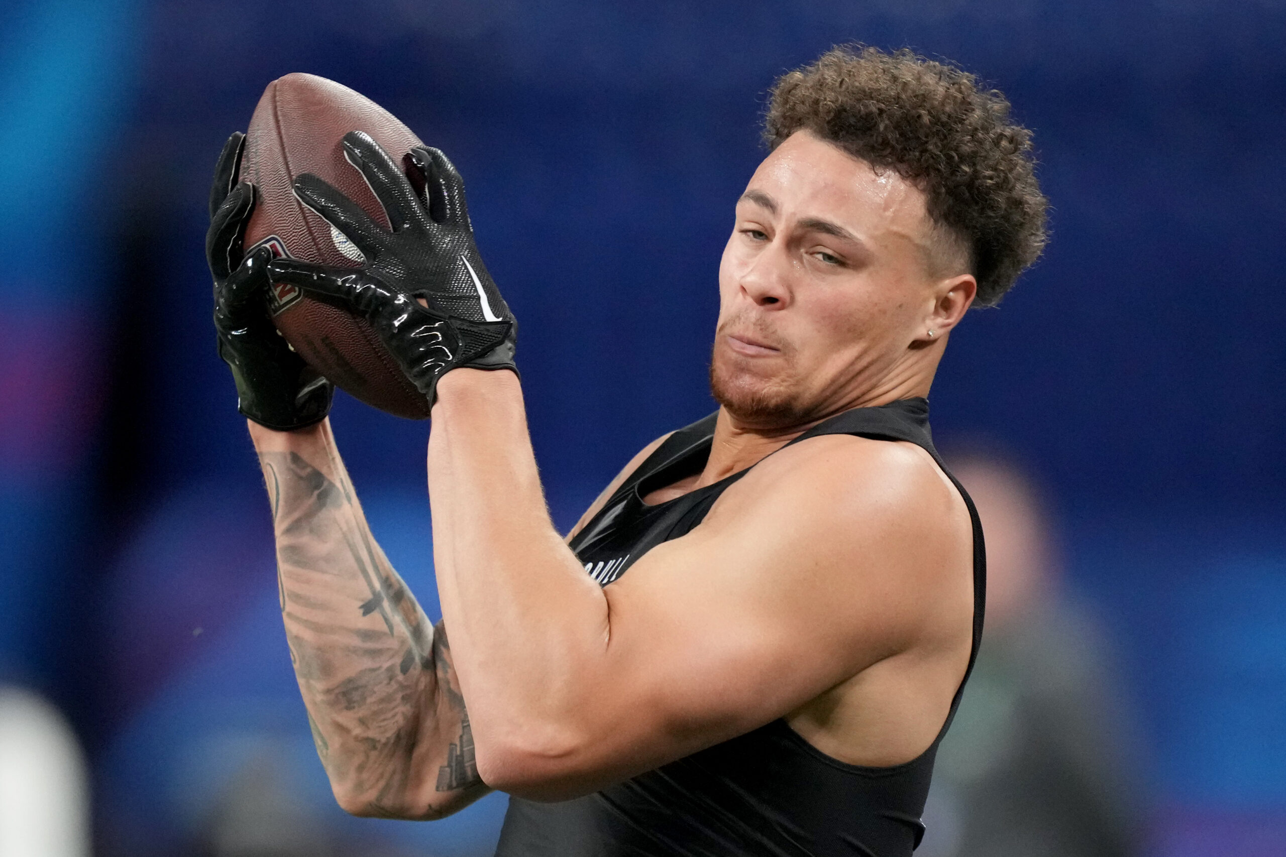 2024 NFL Combine: Top TE Performers By RAS Include Theo Johnson And Tip ...