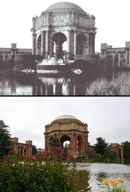 <p class="p1">Built for the 1893 World’s Columbian Exposition, the Palace of Fine Arts in Chicago is the only original building to still be standing on the fair’s grounds. That year also saw the world’s first <a href="https://www.abandonedspaces.com/parks/abandoned-amusement-parks.html" rel="noopener">Ferris wheel</a>, but it is this building, now converted into the Museum of Science and Industry, that has remained. </p>