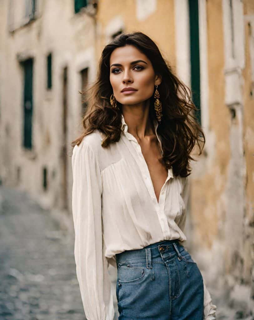 <p>A peasant top blends finesse and easygoing vibes with bohemian charm through intricate embroidery and billowy sleeves. Reflecting Europe’s cultural tapestry, it’s your passport to local aesthetics and immersive experiences.</p>