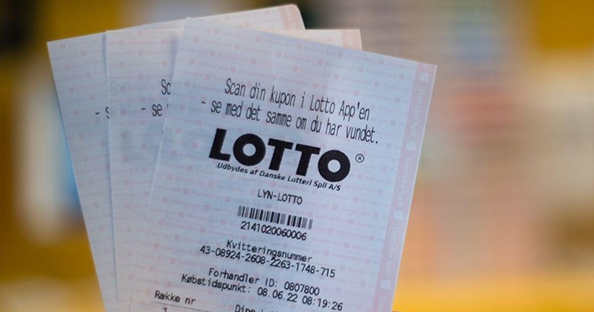 tjek dine lotto-kuponer: de 7 nye vindere har købt kuponer i meny, bilka mm.