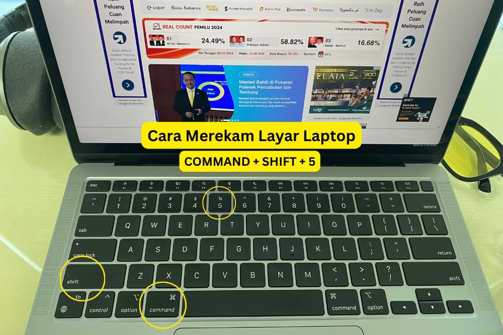 5 Cara Merekam Layar Laptop Windows Dan MacBook, Mudah!