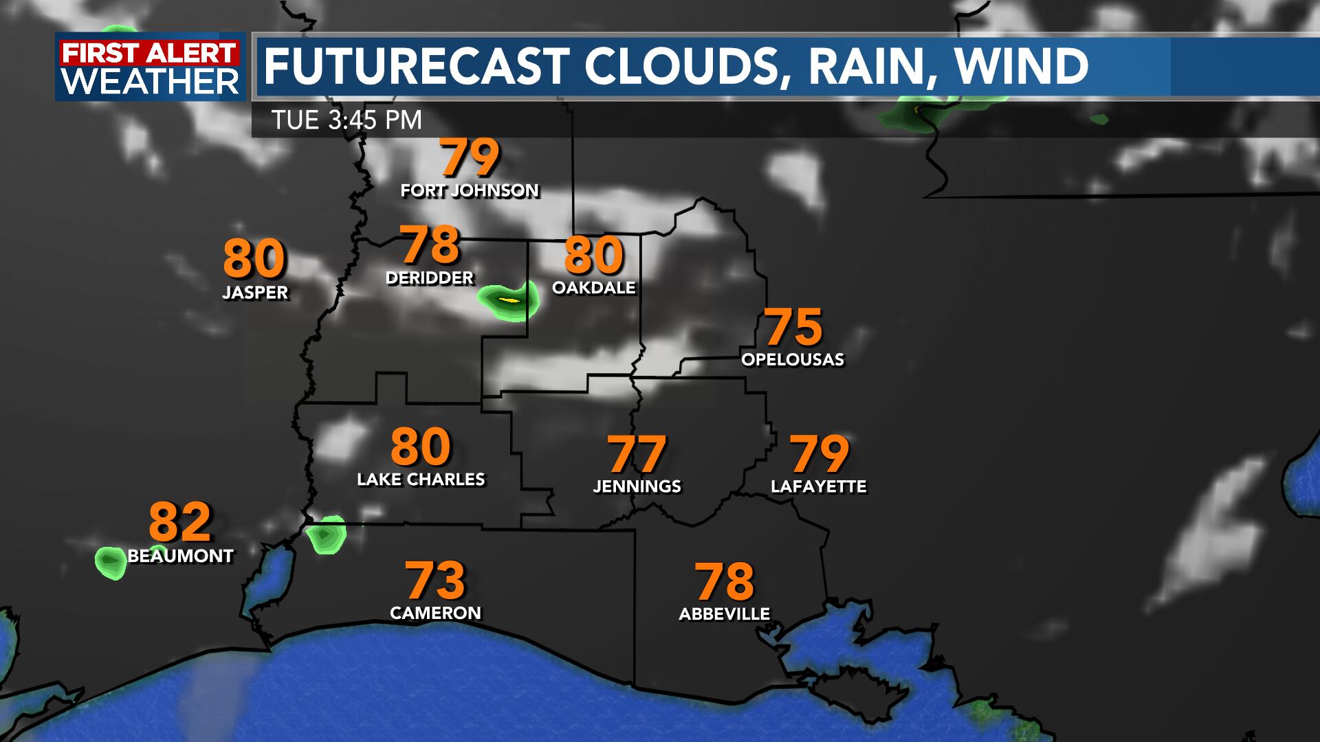 First Alert Forecast: A Few Storms Will Not Change The Generally Warm ...