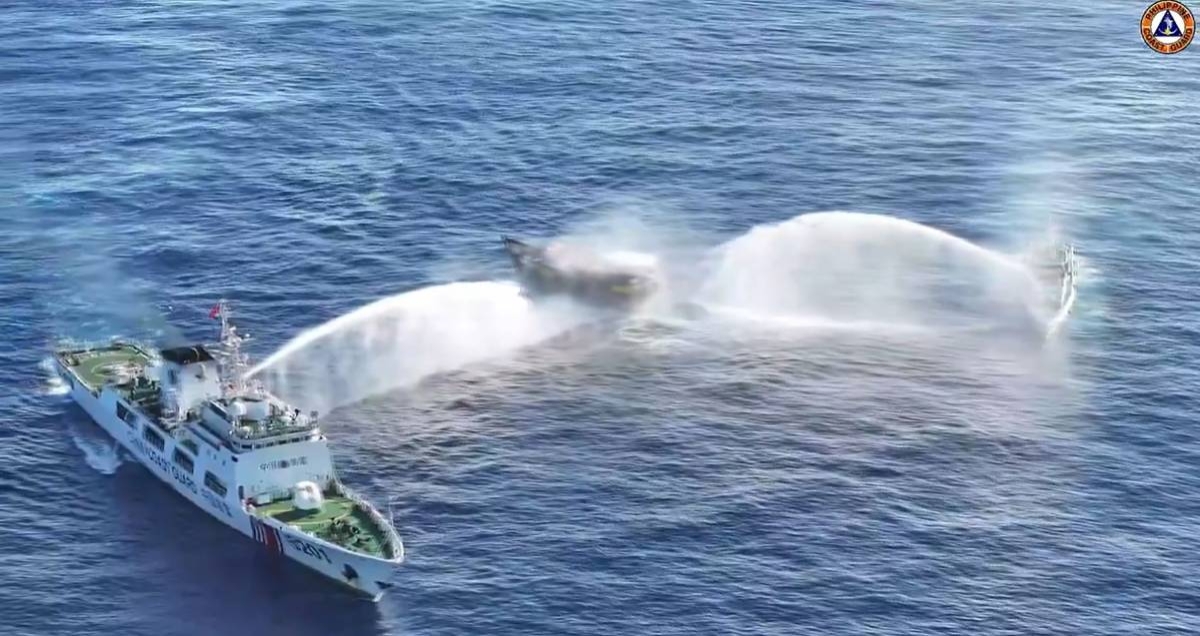 4 Filipino Crew Injured As Chinese Coast Guard Water Cannons Resupply Boats