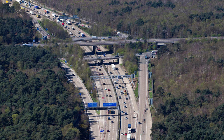 Junction 10 of the M25 is one of the busiest junctions in the UK - Loop Images/Universal Images Group via Getty Images