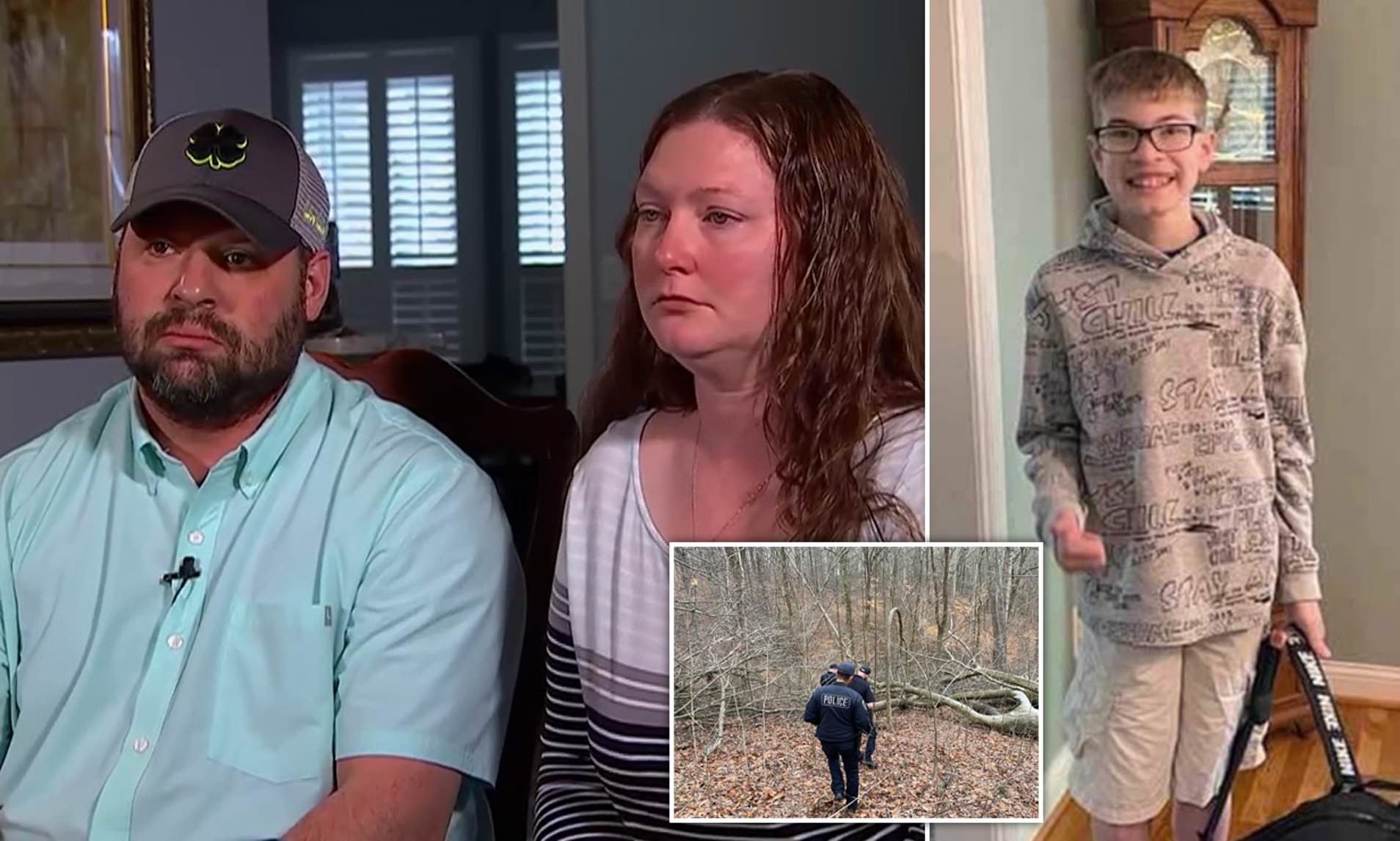 Heartbroken Parents Of Missing Autistic Boy Sebastian Rogers Break Down ...