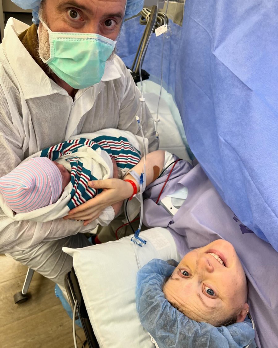 <p>The <em>Ted Lasso</em> actor announced that his fiancée gave birth to their second baby on March 1, teasing via <a href="https://www.instagram.com/p/C4HEvS8P3KP/?img_index=1">Instagram</a> that the little one “felt like rolling up three days early.”</p> <p>“Say hello to Archibald Felix Nelson Hunt (Archie will do) … He’s in perfect health, and his weary hero of a mother @snoopshann is recovering peacefully. He looks just like his brother; not sure about hair color yet tho. He’s met his bro and his grandmother and he’s even watched his first Arsenal game. He’s beautiful and perfect and we are in love,” Hunt gushed on March 4. “I don’t know if he’s our George (youngest Beatle) or our Ringo (last Beatle to join) but we are now a Fabulous Foursome and ready to rock forever.”</p>