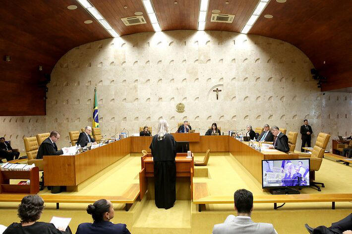 Sessão plenária do Supremo Tribunal Federal Foto: Gustavo Moreno/SCO/STF