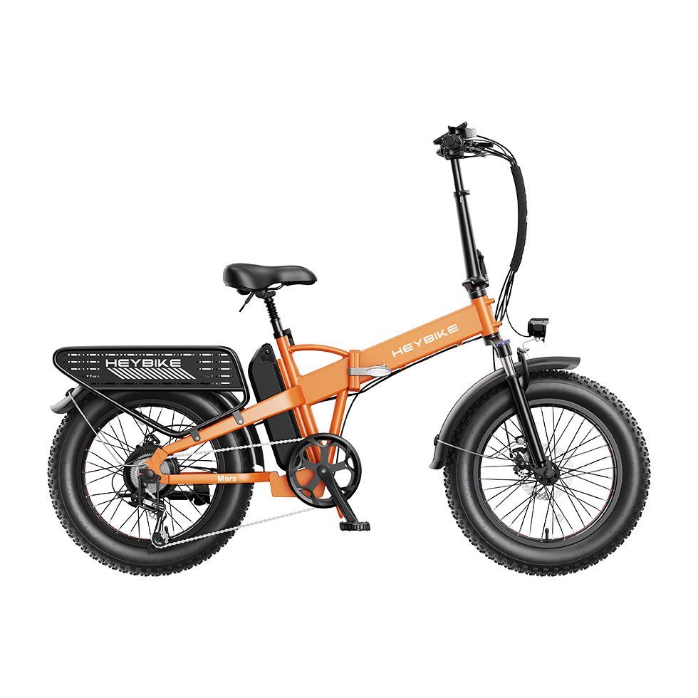 <p><strong>$999.00</strong></p><p><a href="https://go.redirectingat.com?id=74968X1553576&url=https%3A%2F%2Fwww.heybike.com%2Fproducts%2Fmars-2-0%3Fvariant%3D44306618548443&sref=https%3A%2F%2Fwww.menshealth.com%2Ftechnology-gear%2Fg60080306%2Fbest-folding-bike%2F">Shop Now</a></p><p>For anyone who bikes to work or around town on the regular, an electric bike is amazing; and a folding electric bike is all the better. The Mars 2.0 from Hey Bike is one of the best value Class 3 electric folders on the market with a solid bang for your buck. It ticks all of our must-have boxes, including a strong 750-watt rear hub motor (with 1,200 watts of peak power), a 600Wh removable lithium-ion battery, and a top speed of up to 28 miles per hour. Coupled with 20" x 4" fat tires, it's more than equipped to get you around town and for even a little light off-roading after work.</p><p>Gear tester and MH writer Mike Richard found the Mars 2.0 to be "surprisingly comfortable to ride, especially for a folding bike. I completely credit the chunky tires and full suspension for that. The motor also feels peppier than most folders in this price range."</p>