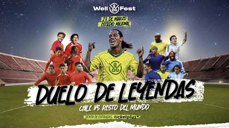 Wellfest 2024: El evento que trae a Ronaldinho de regreso a Chile