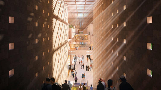 The project aims to transform Riyadh into a tourist hotspot (Image: Foster and Partners)