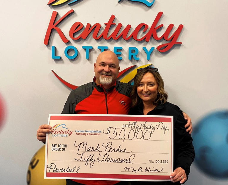 'I was relieved' Kentucky couple loses, then finds 50,000 Powerball