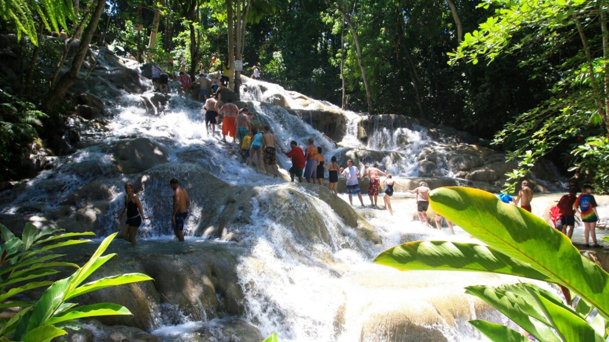 <p>Dive into the natural beauty of Dunn’s River Falls, a famous cascading waterfall. Climb the steps, feel the refreshing water, and soak in the breathtaking scenery for an adventure in nature.</p>