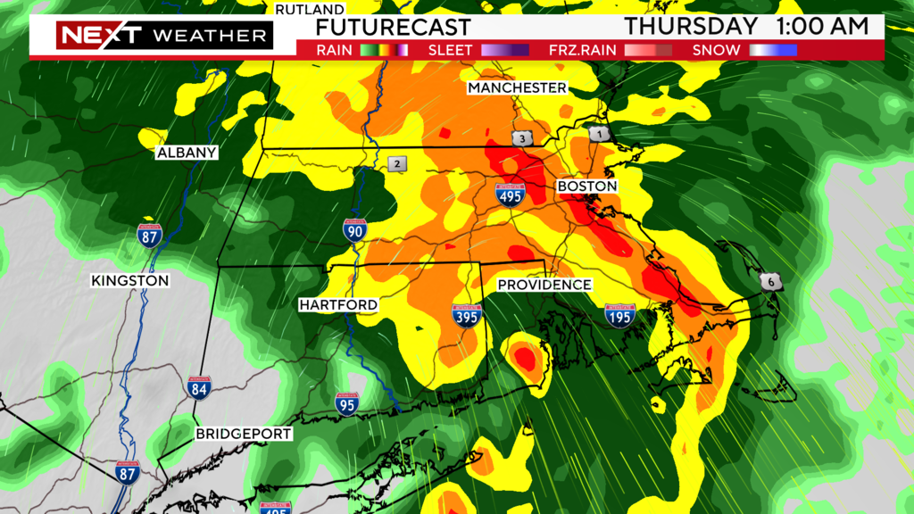 Torrential Downpours, Potential For Flash Flooding Late Wednesday ...