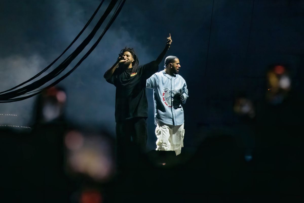 <p>Rap greats Drake and J. Cole come together for the <a href="https://drakerelated.com/pages/tour">It's All a Blur Tour – Big As the What?</a> which is guaranteed to be a good time. Drake, fresh off his 2023 It's All a Blur tour with 21 Savage, is set to hit dozens of cities starting in February, many of which J. Cole will also be in tow for. Scoop up tickets ASAP, as Drake's shows are known to sell out. </p>