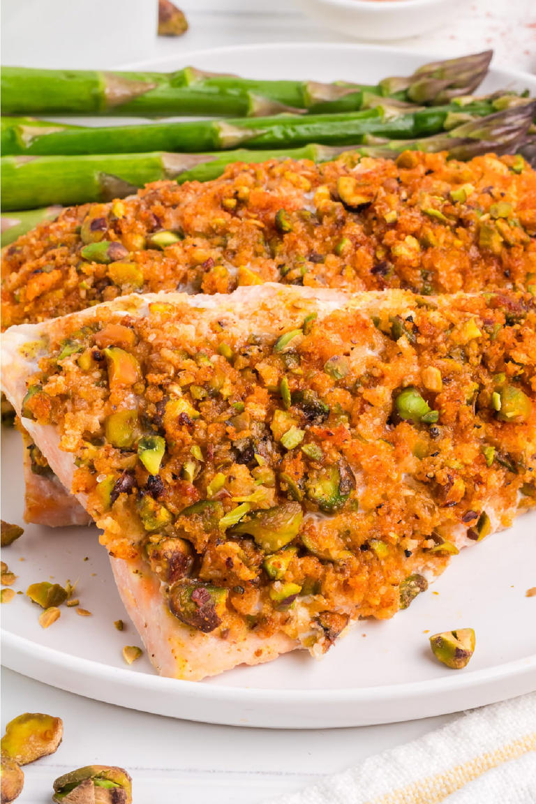 Pistachio Crusted Salmon