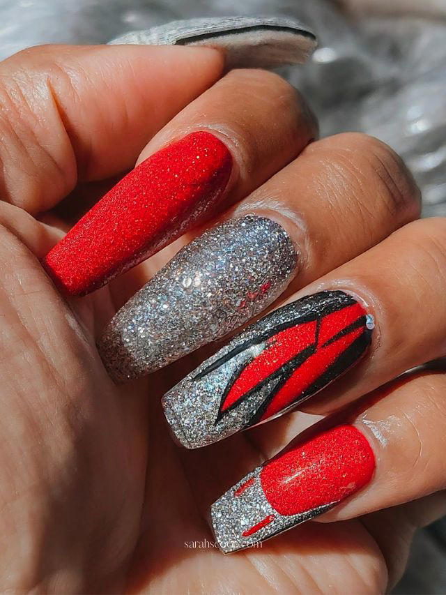 35+ St. Louis Cardinals Nail Designs and Ideas