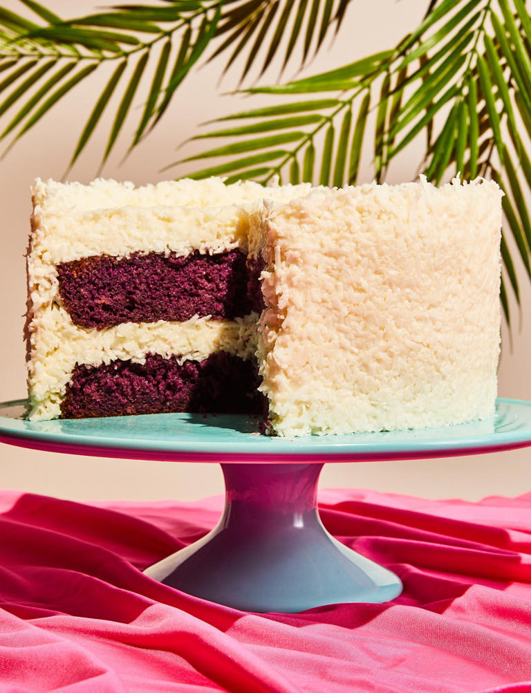 This Tasty Ube Coconut Cake Recipe By Arlyn Osborne Is The Perfect Spring Dessert