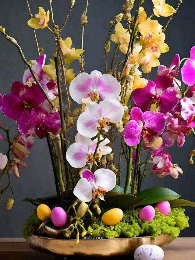 100 Beautiful Easter Floral Arrangement Centerpiece Ideas