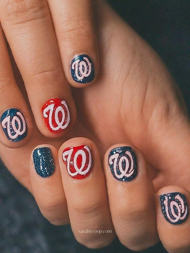 35+ Philadelphia Phillies Nail Designs and Ideas