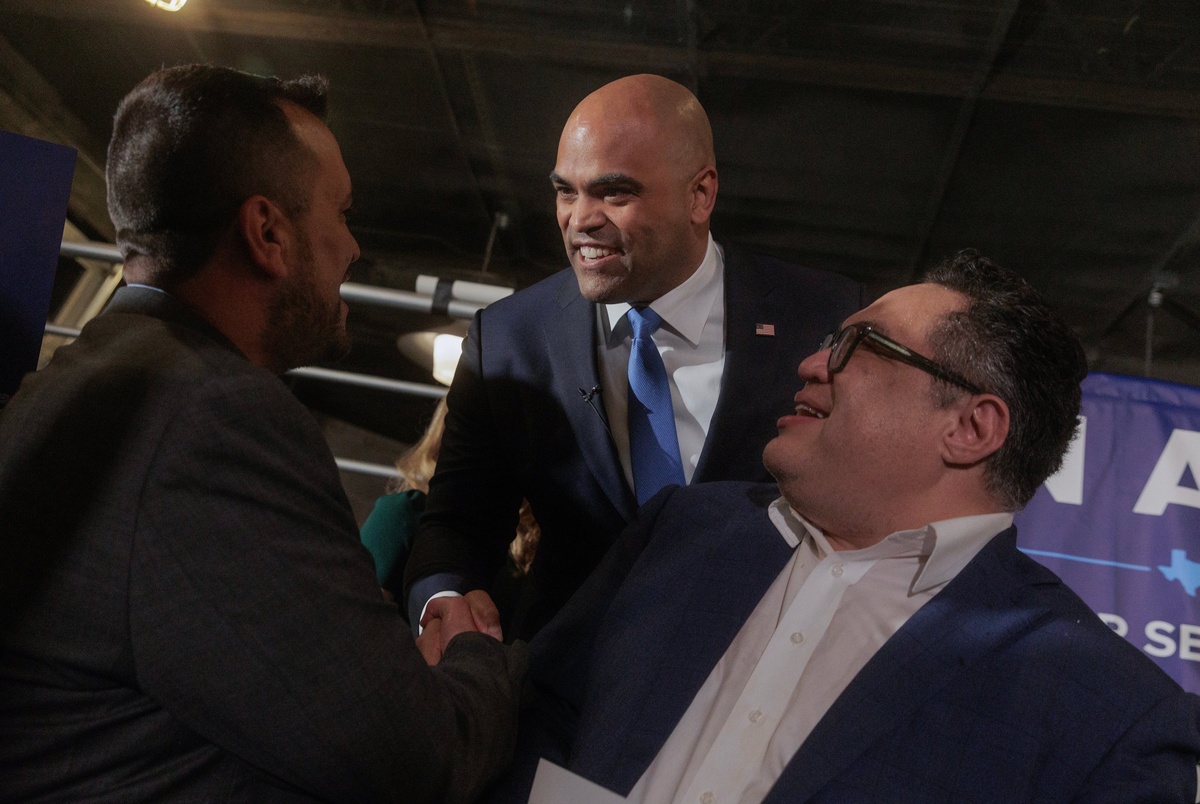 U.S. Rep. Colin Allred Wins Democratic Primary To Face Sen. Ted Cruz In ...