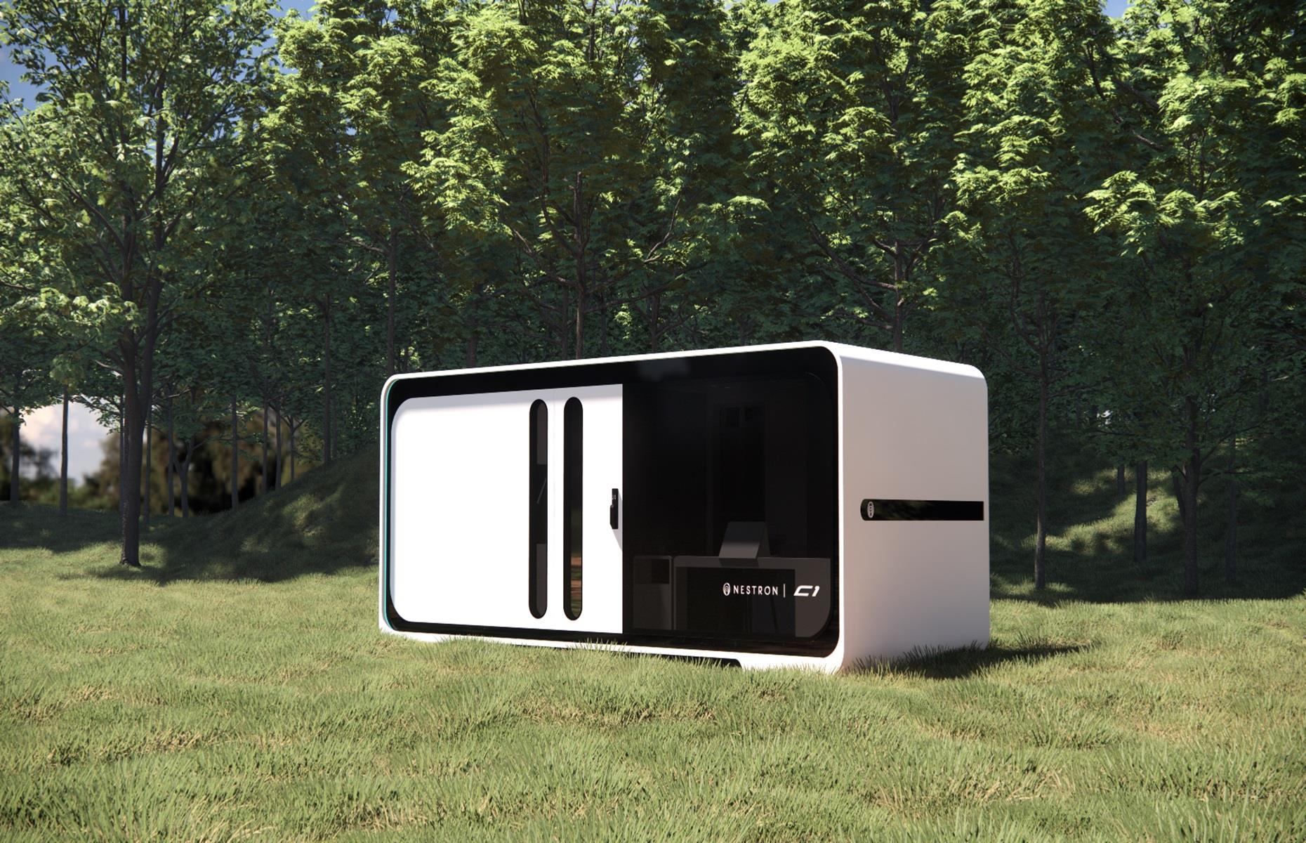 <p>Functional, environmentally friendly and integrated with smart technology, this living pod is perhaps the world's most sophisticated tiny home. Designed by <a href="https://nestron.house/">Nestron</a> in Singapore, the Cube One blends futuristic design with sustainable ideas, adding some sci-fi fun to the world of prefabricated architecture.</p>  <p>Designed for dense urban areas where low-cost housing is in high demand, the green home features just 254 square feet of inside space and comes with various interior design options.</p>