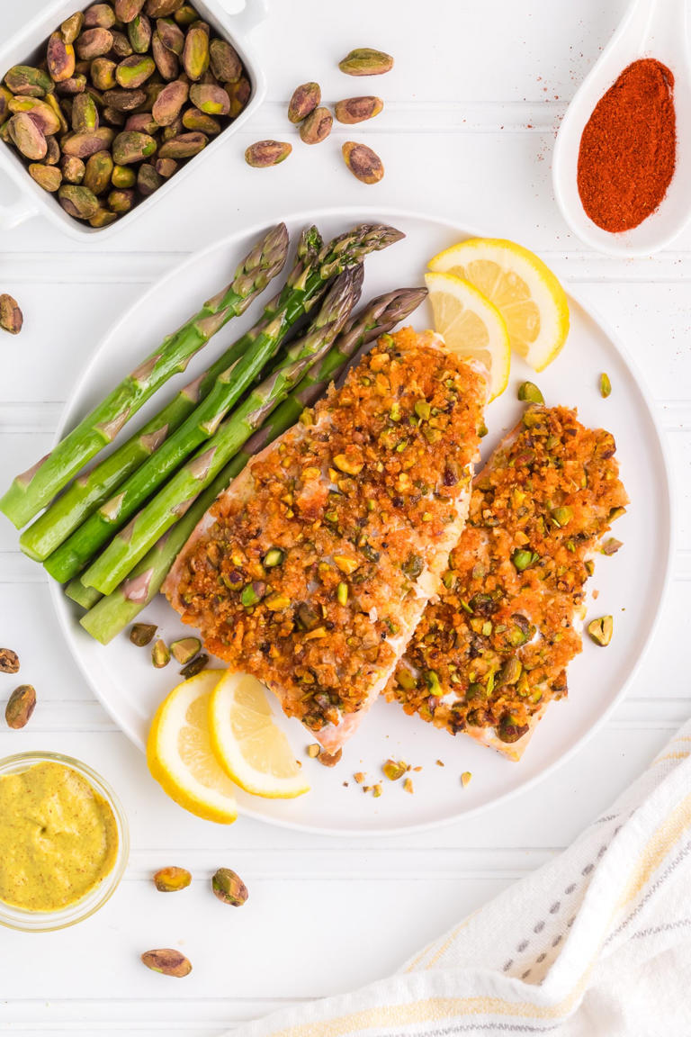 Pistachio Crusted Salmon