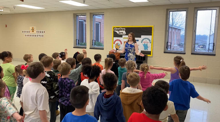 Weather Authority visits East Lawrence Elementary