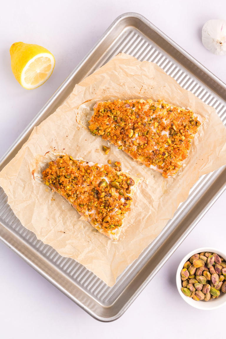 Pistachio Crusted Salmon