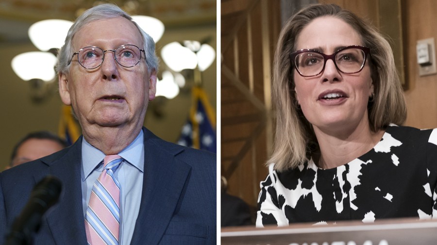 McConnell Praises Retiring Sinema For Saving Filibuster