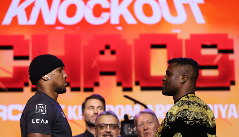 Weekend Review: Anthony Joshua embarrassed Francis Ngannou AND Tyson ...