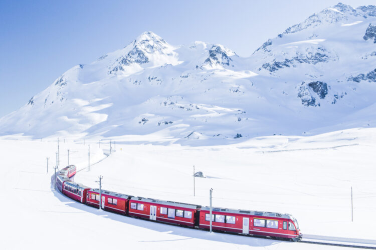 <p>Marvel at the engineering marvels of the Bernina Express as it crosses the Swiss Alps and enters Italy, offering panoramic views of glaciers, alpine meadows, and charming villages along the way.</p>