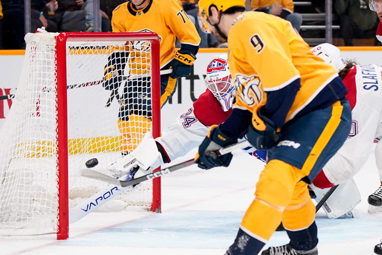 Nashville Predators Win Streak Ends After One Of The Most Bizarre Goals