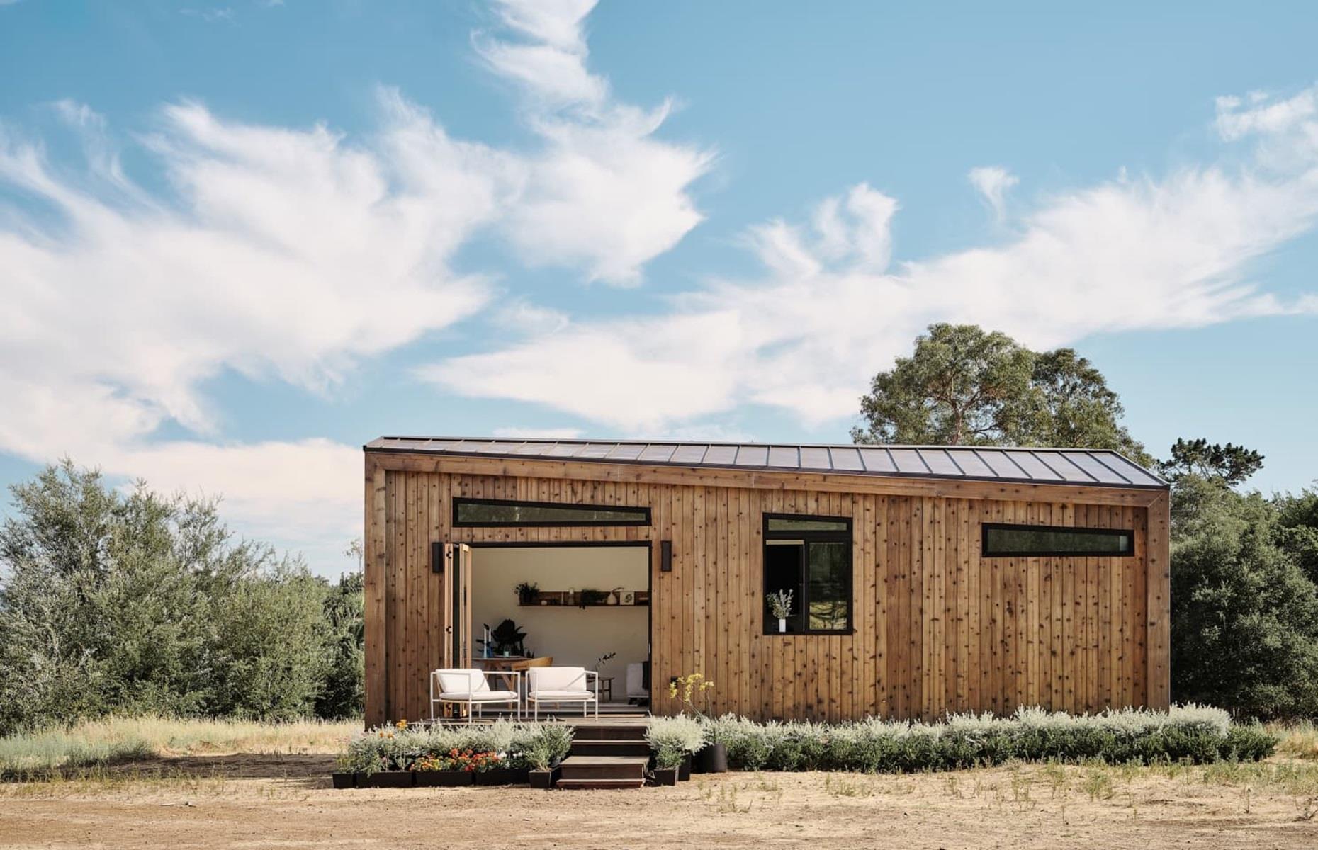 <p>Named one of the best tiny homes of 2019 by Dwell, this stunning property can be installed in a backyard in just two weeks. Tiny home manufacturers <a href="https://www.abodu.com/dwellhouse">Abodu</a> designed the pad in collaboration with Dwell and Norm Architects to create more housing in dense urban areas in a very short space of time.</p>