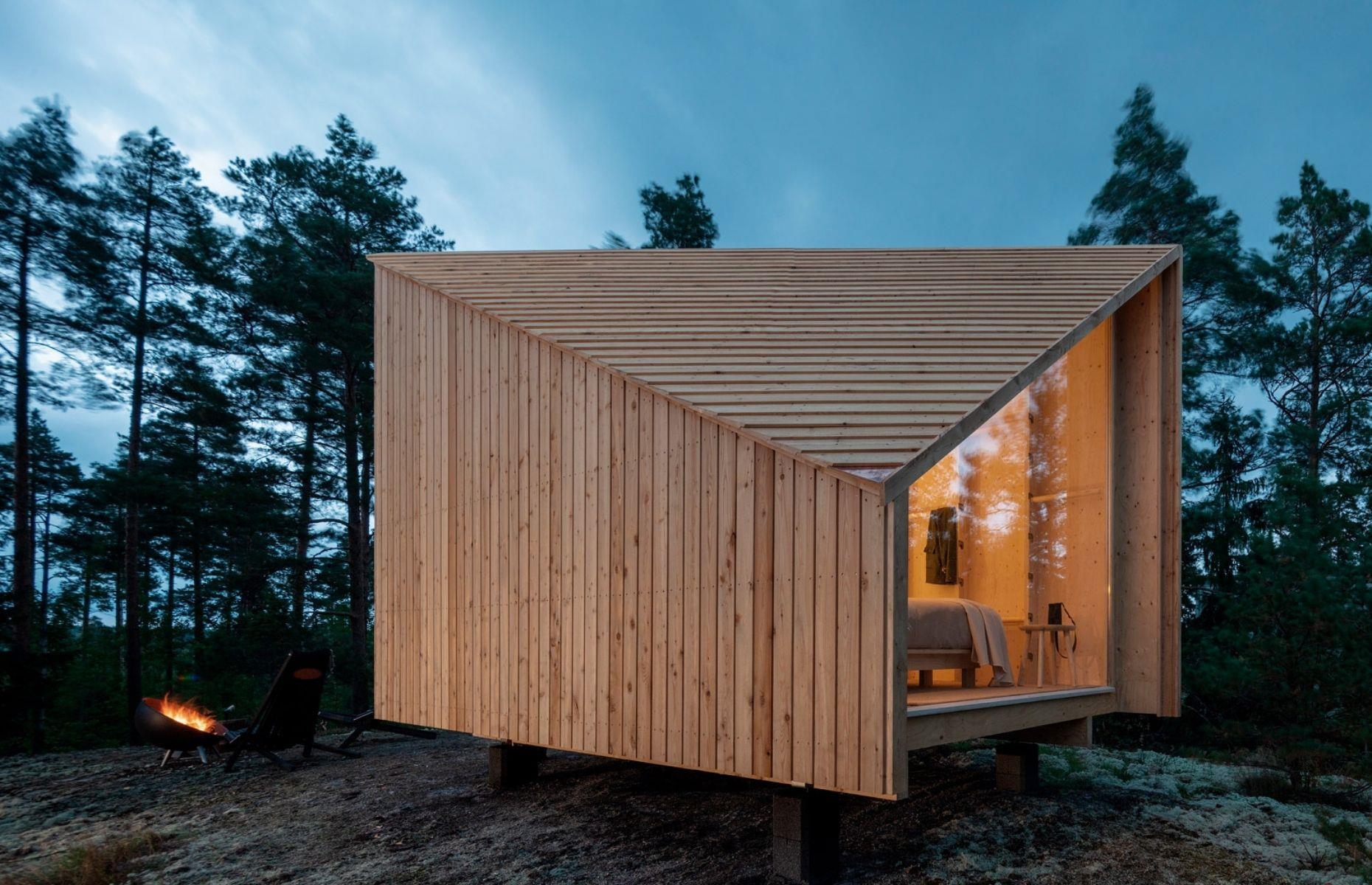 <p>The designers decided to keep the exterior of Space of Mind a blank canvas, while offering the occupier the chance to transform the interior to suit their individual needs.</p>  <p>The compact cabin boasts custom-made furniture, which is attached to the structure of the house via rungs, giving the residents the freedom to tailor the space as they desire. This also makes the modern cabin timeless, meaning it can be modified now, or in 20 years.</p>