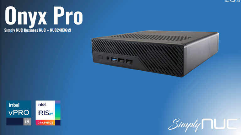 Simply NUC 推出 Onyx Pro 迷你主机，搭载四个高速网口