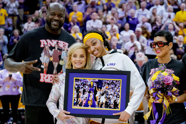 Kim Mulkey on LSU's Angel Reese declaring for WNBA draft 'We are all