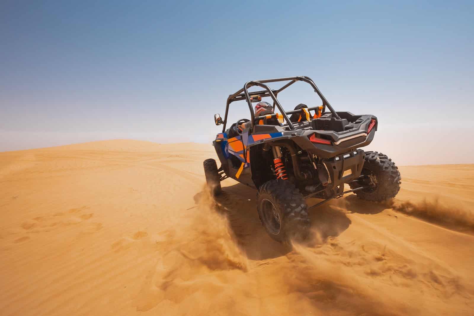 <p><span>Dubai is known for its luxurious cityscape, but it’s also home to some of the most thrilling ATV adventures in its vast deserts. The Arabian Desert around Dubai offers a unique ATV riding experience with its expansive dunes and challenging terrain. Riding across the desert, you’ll experience the thrill of dune bashing and enjoy stunning views of the seemingly endless sandy landscape.</span></p> <p><b>Insider’s Tip: </b><span>Combine your ATV adventure with a desert safari for a complete Arabian Desert experience.</span></p> <p><b>When To Travel: </b><span>Visit from November to March when the weather is cooler and more comfortable for desert activities.</span></p> <p><b>How To Get There: </b><span>Fly into Dubai International Airport. Desert ATV tours are usually organized by local operators with transportation from the city.</span></p>