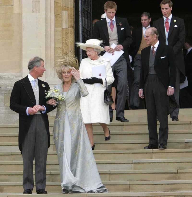 Looking Back At King Charles & Queen Camilla's Wedding Day In Pictures