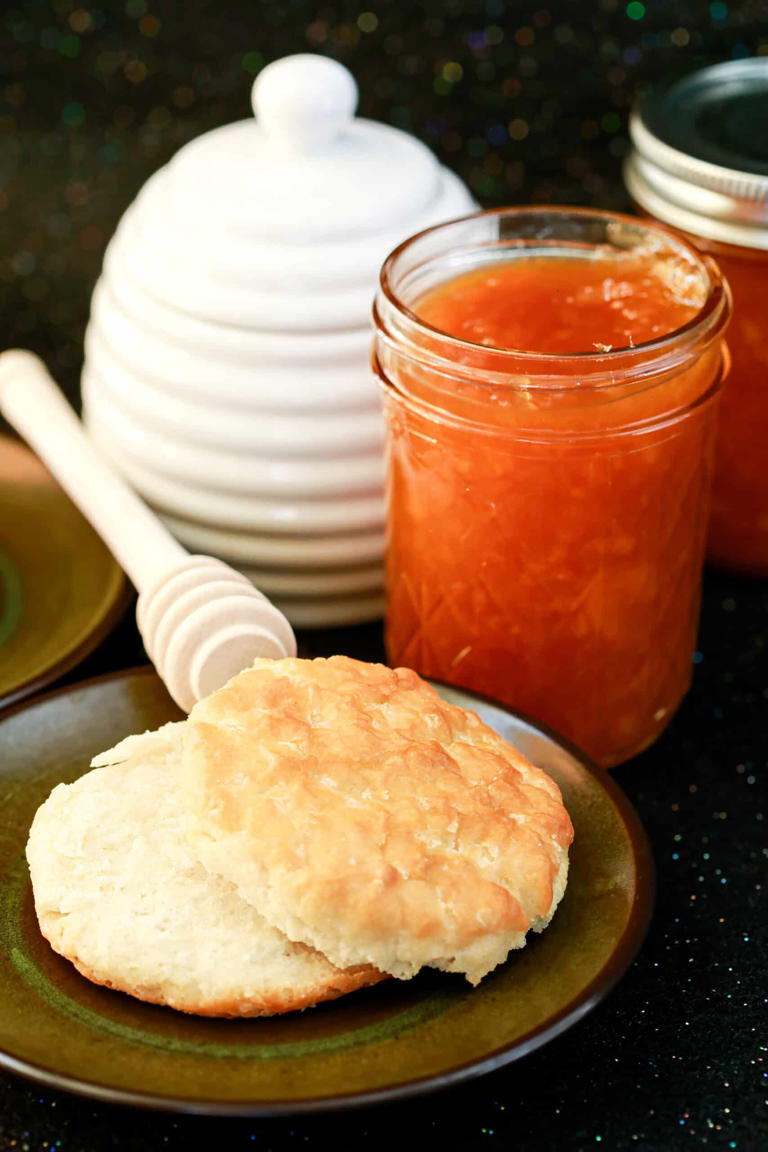 Easy Peach Jam With Maple Syrup