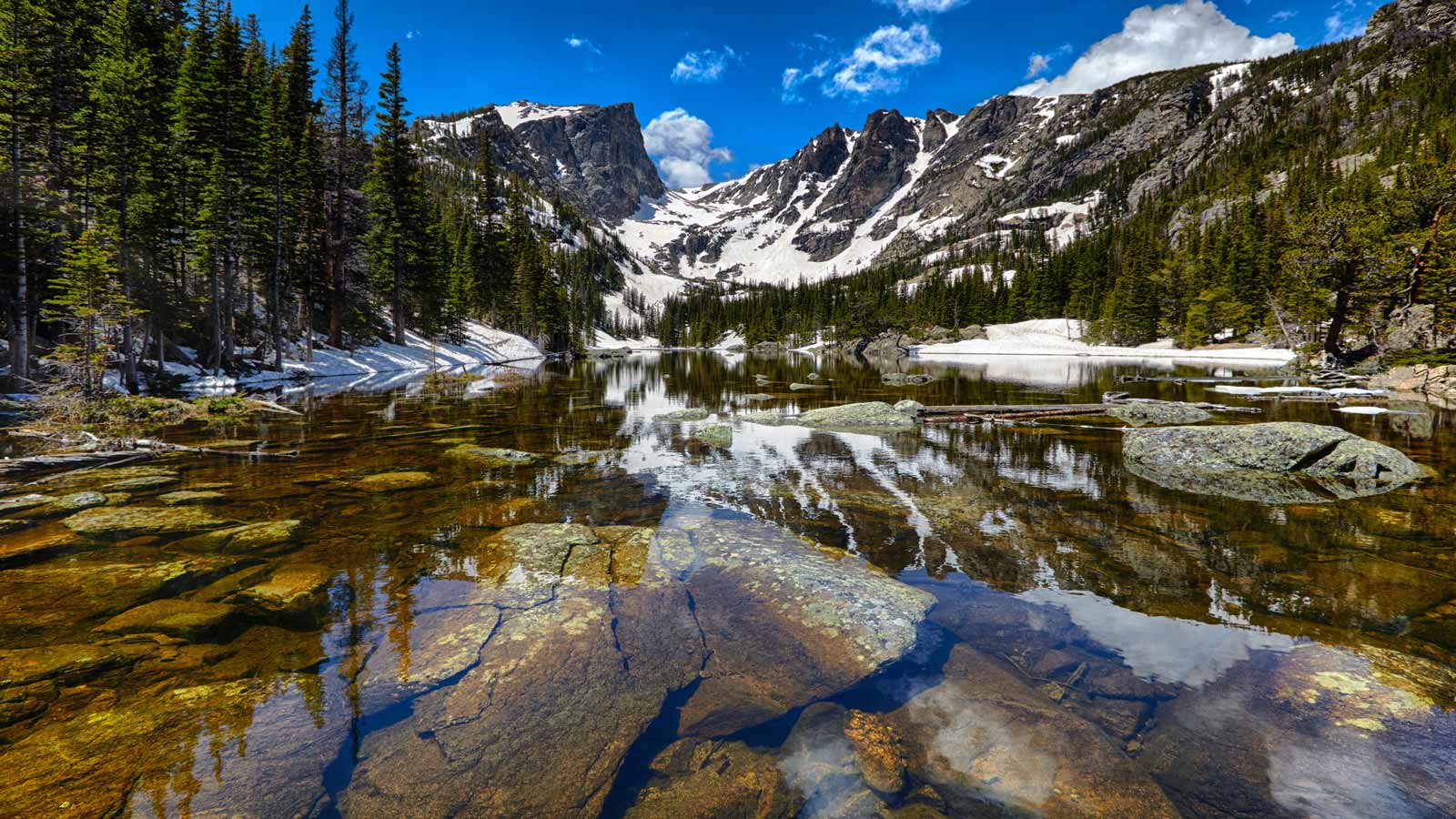 <p>Without a doubt, one of the best things to do in Colorado is visit Rocky Mountain National Park. With its postcard-worthy mountains, thriving greenery, and incredible wildlife, it’s breathtaking.</p><p>If there’s just one activity you must do at <a href="https://www.nps.gov/romo/index.htm" rel="nofollow noopener">Rocky Mountain National Park</a>, it’s a hike. Some of the best trails include the 3-mile Emerald Lake Trail, the 1.6-mile Alberta Falls Trail, and the 7.4-mile Twin Sisters Peak Trail.</p><p>Keep in mind, due to the popularity of Rocky Mountain National Park; the park is now functioning under a timed entry system during certain times of the year. This means that during peak season (a.k.a. summer), you’ll need to make reservations for your visit in advance on the <a href="https://www.recreation.gov/timed-entry/10086910" rel="nofollow noopener">recreation.gov website</a>.</p>
